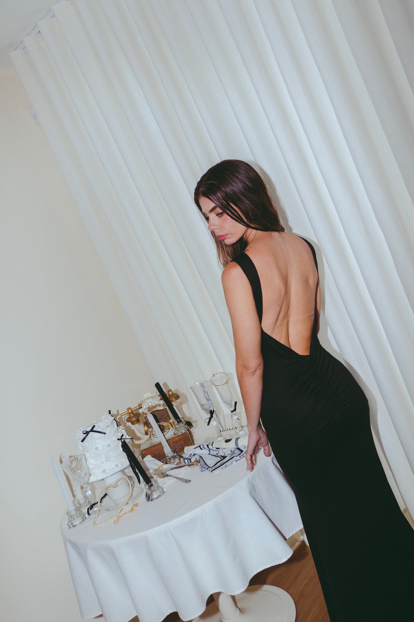 Vestido Noir Negro