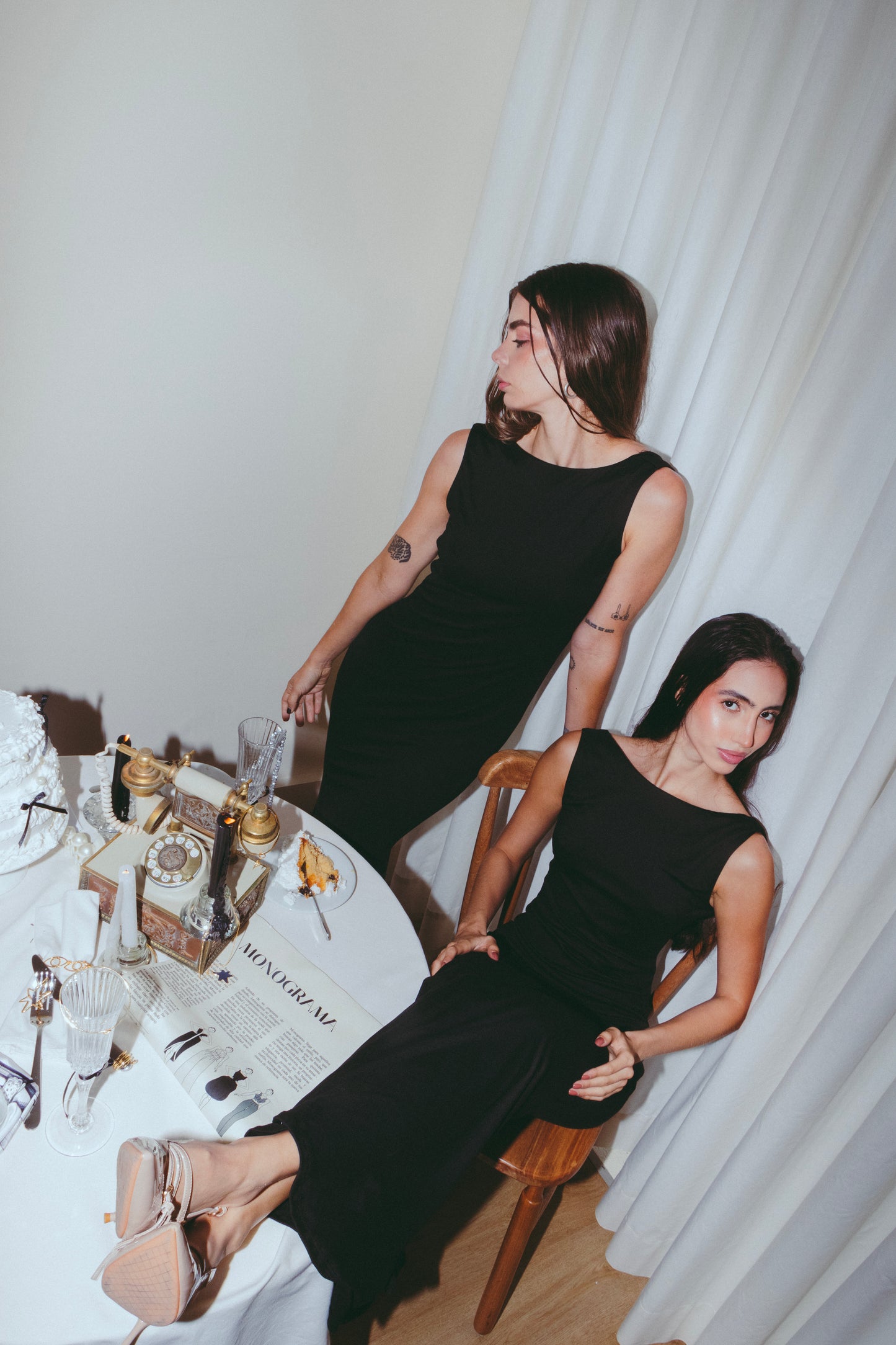 Vestido Noir Negro