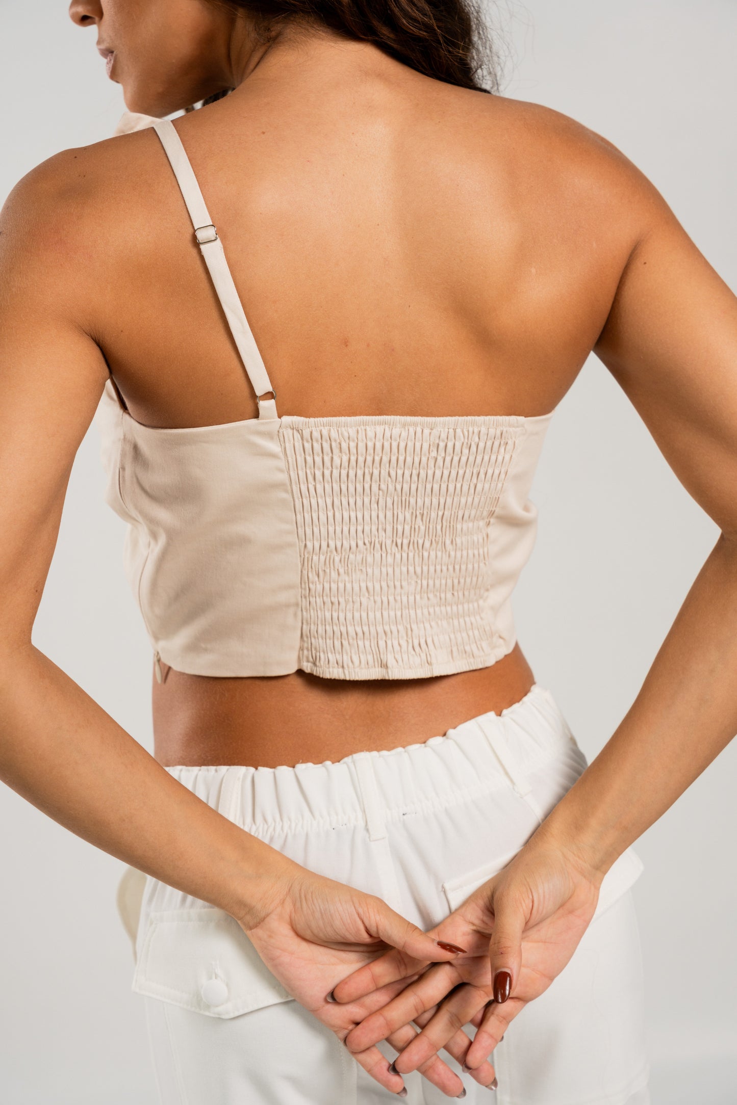 Bloom Top Ivory