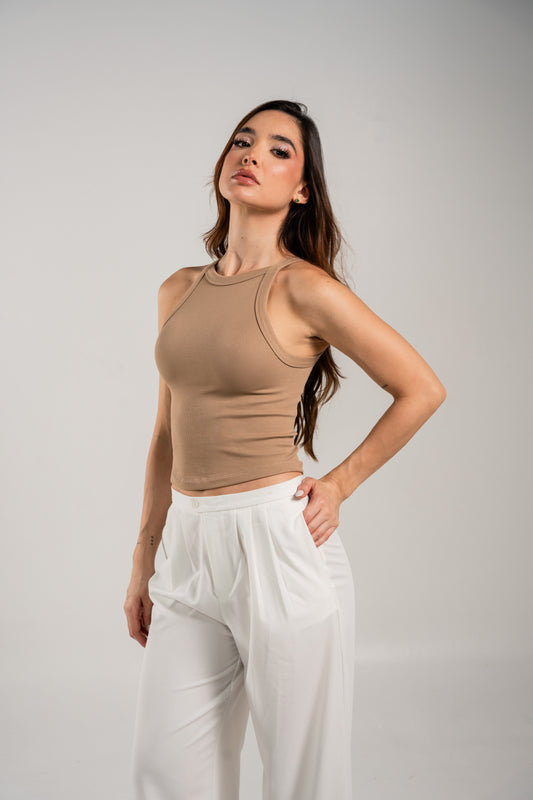 Essence Tank Top Nude